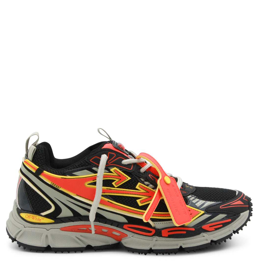 Off-White Sneakers - BLACK-CORAL | 8e2d5b1e9ef3eee51d679817d60a99ae9f86635d