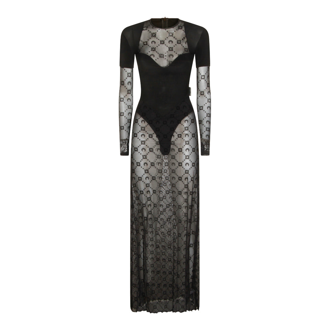 Marine Serre Dresses - Neri e Grigi | 99fc0c508ef500d3d3abef9a9147442efb44f84d