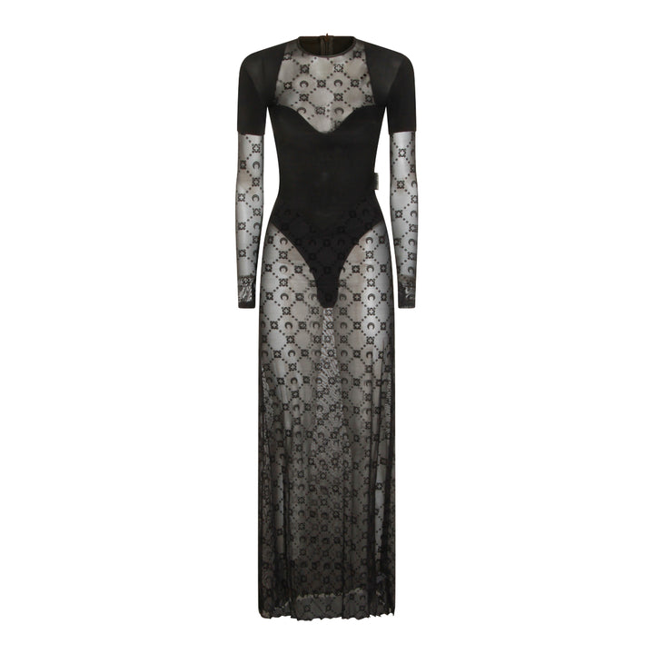 Marine Serre Dresses - Neri e Grigi | 99fc0c508ef500d3d3abef9a9147442efb44f84d