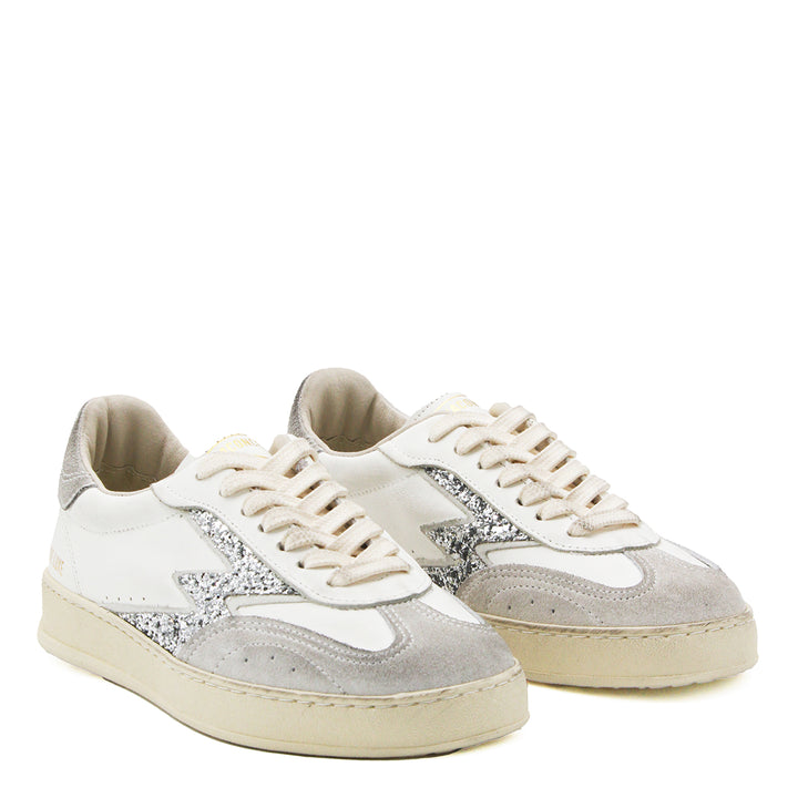 Moaconcept Sneakers - WHITE-SILVER | 63ed0c0cde684a5663cc651bddb015f179bf5697