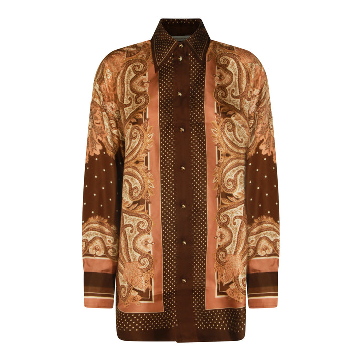 Zimmermann Shirts - CARAMEL PAISLEY | 8cbfa2b13024600a60b5728aab0c4eb63464c63c