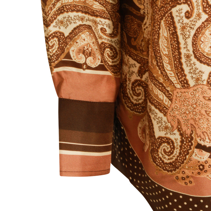 Zimmermann Shirts - CARAMEL PAISLEY | 37eb03975163e79e2c18e6e3a36c6c7e548afeaa