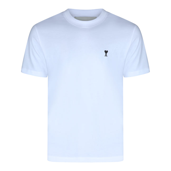 Ami Paris T-shirts and Polos - WHITE | 361ae38c0ced0f1b3a6ae693b07cf2faefd0b96d