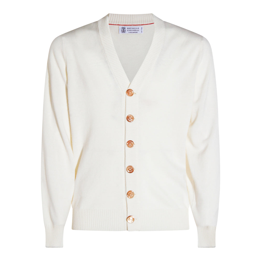 Brunello Cucinelli Sweaters - WHITE | c205837397b83df695116c5dbbeea10a9a22aff4