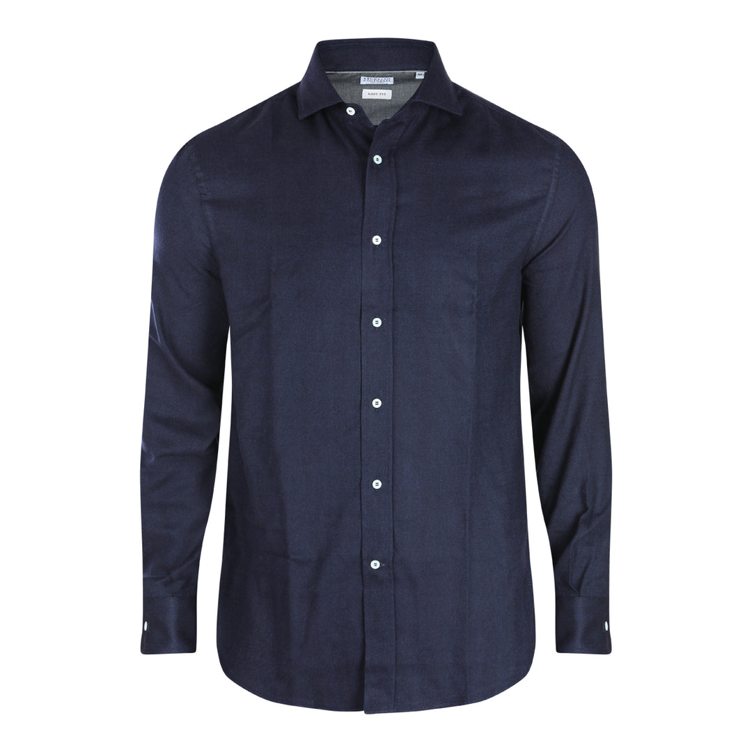 Brunello Cucinelli Shirts - NAVY | 3463013bf2254f9e80c82557722a061deccd491b