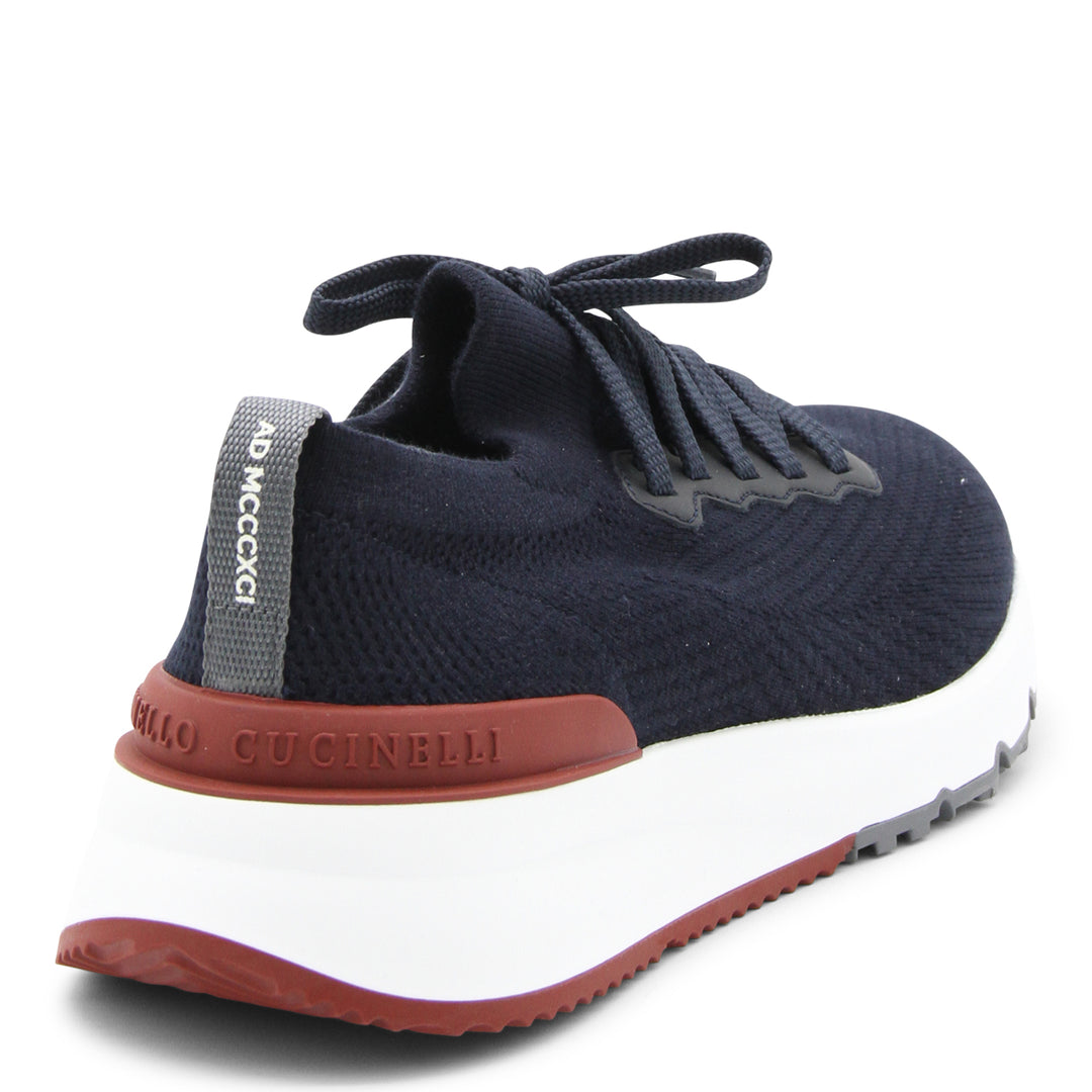 Brunello Cucinelli Sneakers - NAVY | 4a038f4529e3a3378a6697019f5e37e3e2dd9501