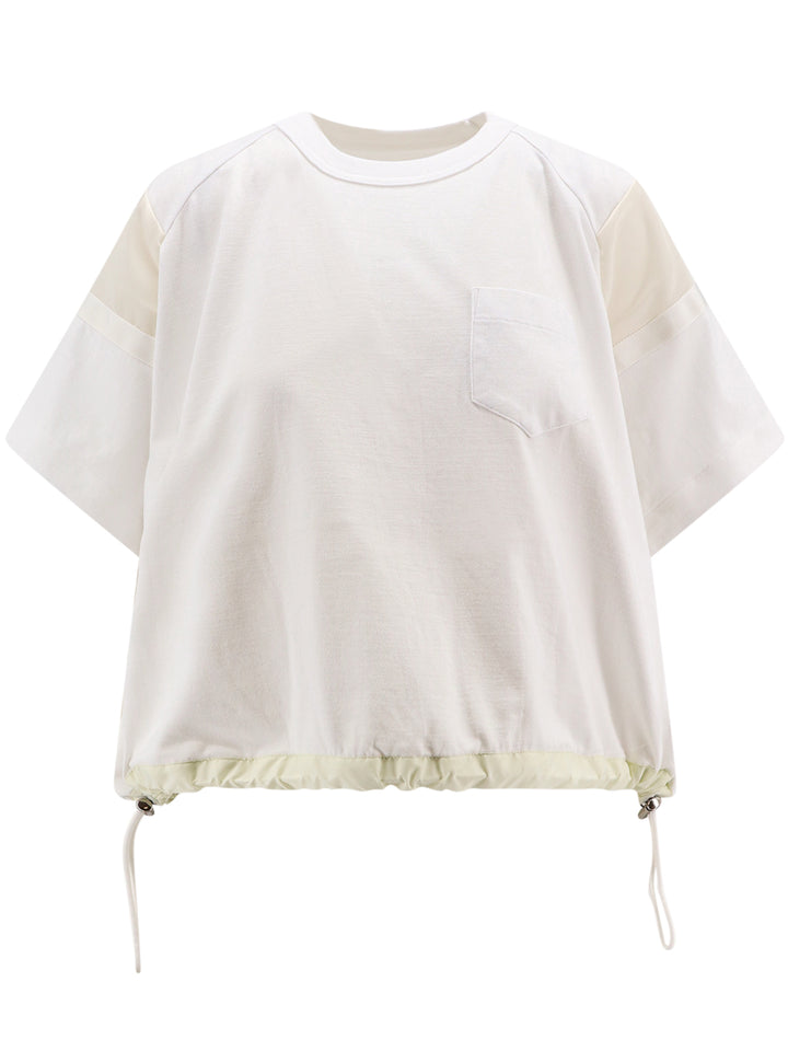 Sacai T-shirts and Polos - Light and natural | 31d28325a2cb7a31aacd3cb14c45b00b79504aed