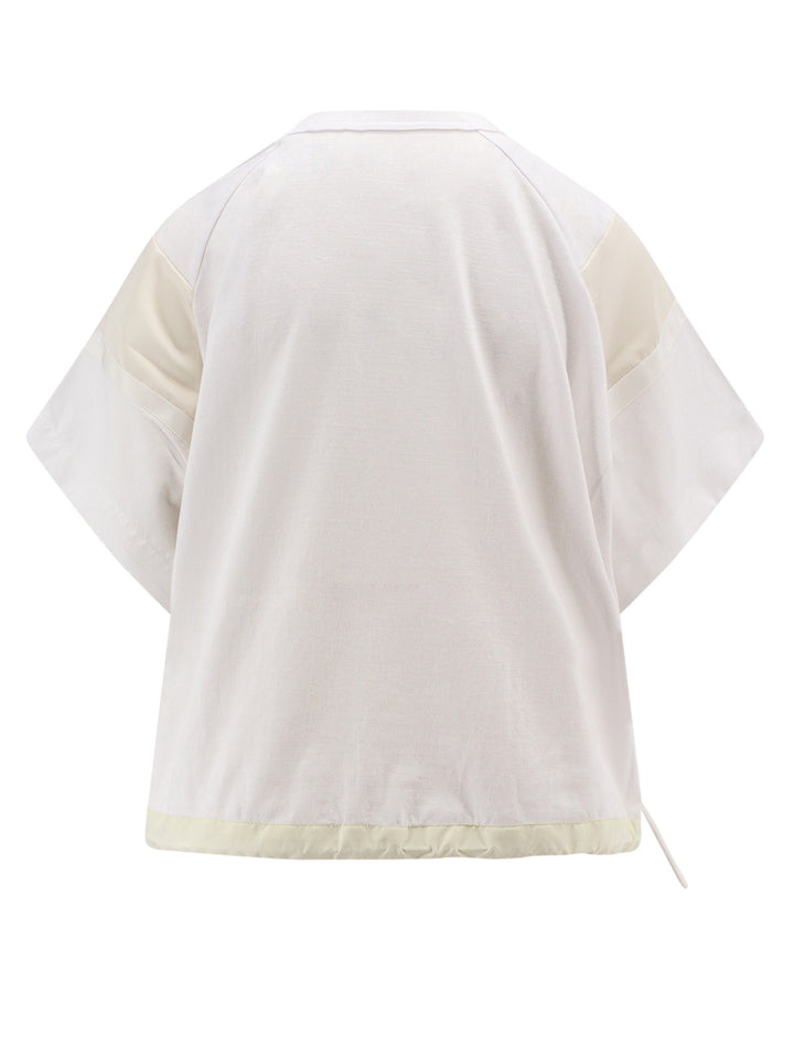 Sacai T-shirts and Polos - Light and natural | 54fdfce36e9626d5ea8cf29abdc2e69a25b0dde8