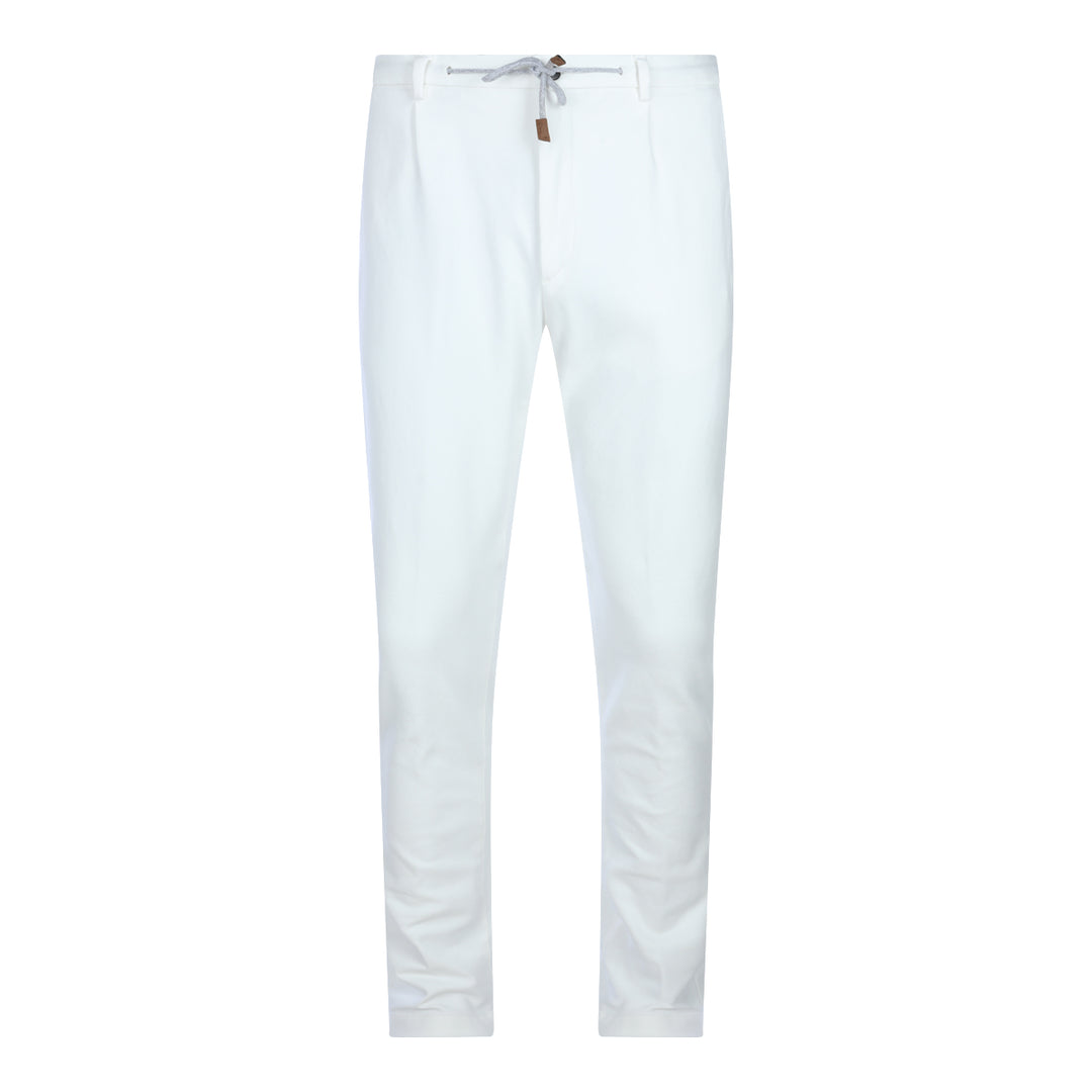 Eleventy Trousers - BIANCO | 55dd9b212bd49ba5b832e8d48eba91a2d295c496