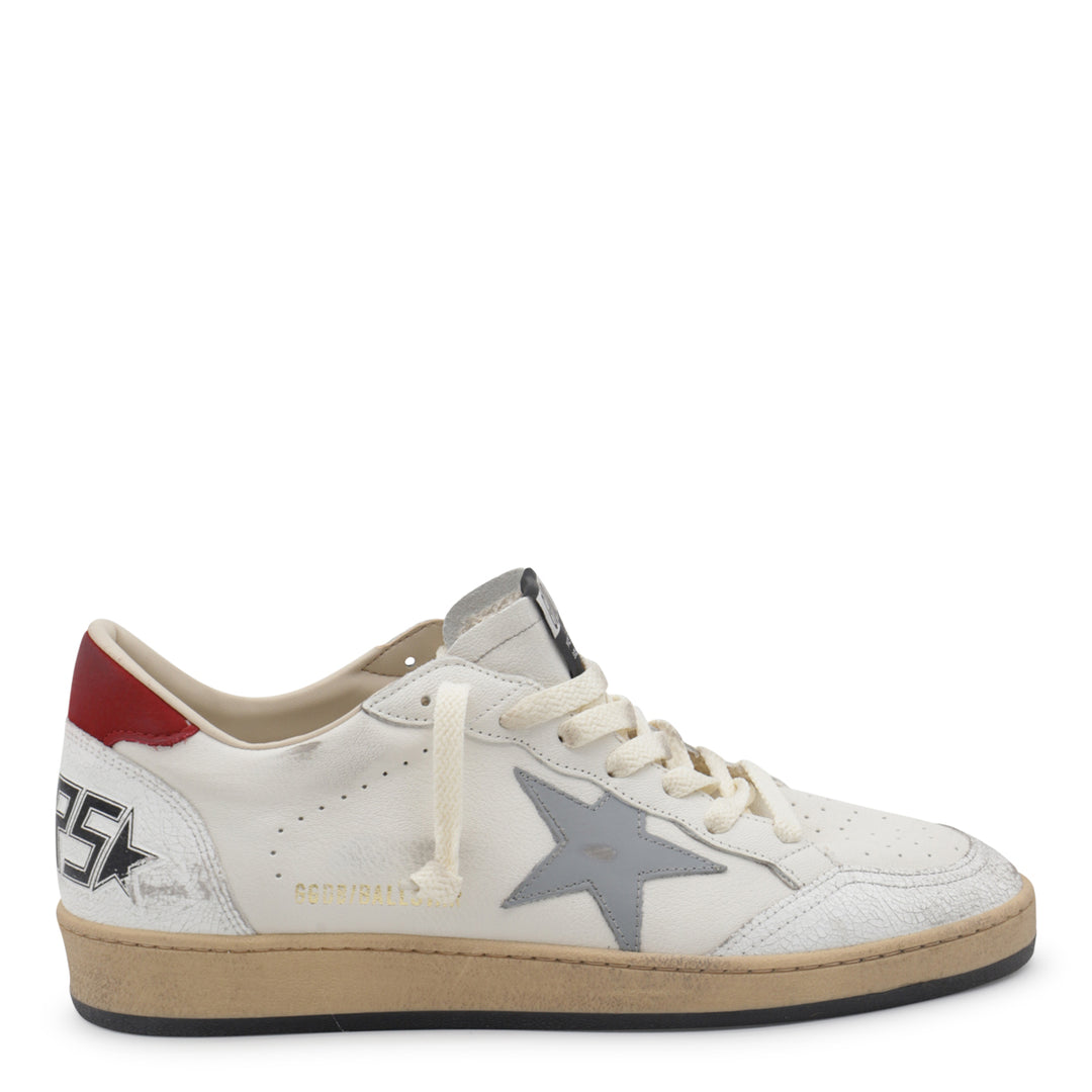 Golden Goose Sneakers - WHITE/SILVER BLUE/RED | d85f9f2f07b2b849c0a13ebe9f8bec44df66b287