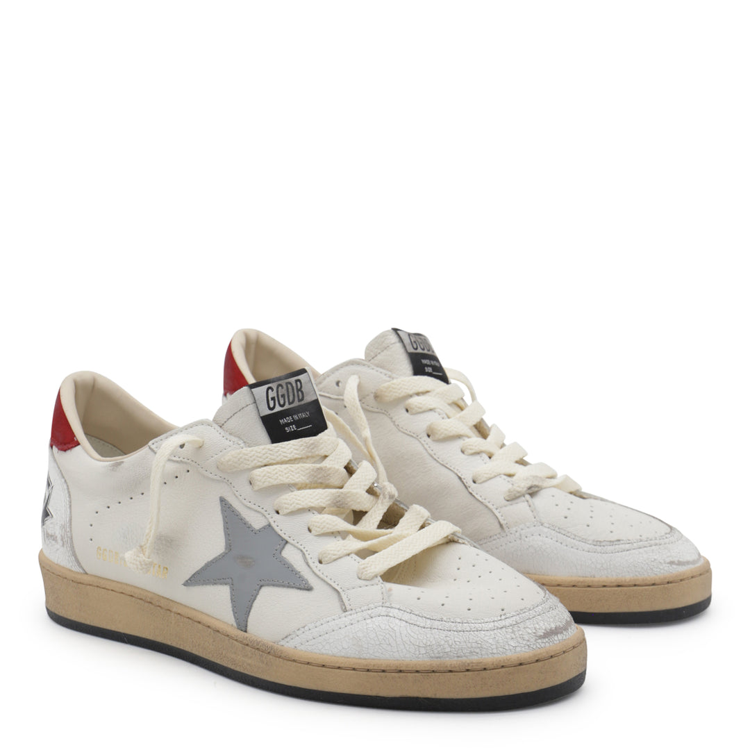 Golden Goose Sneakers - WHITE/SILVER BLUE/RED | e97947e5ce0c613f8bbf1aeaeb9655026399060c