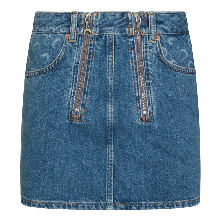 Marine Serre Skirts - Blu e verdi | 384917105cf143187b5abac1fce21fc305a8753e