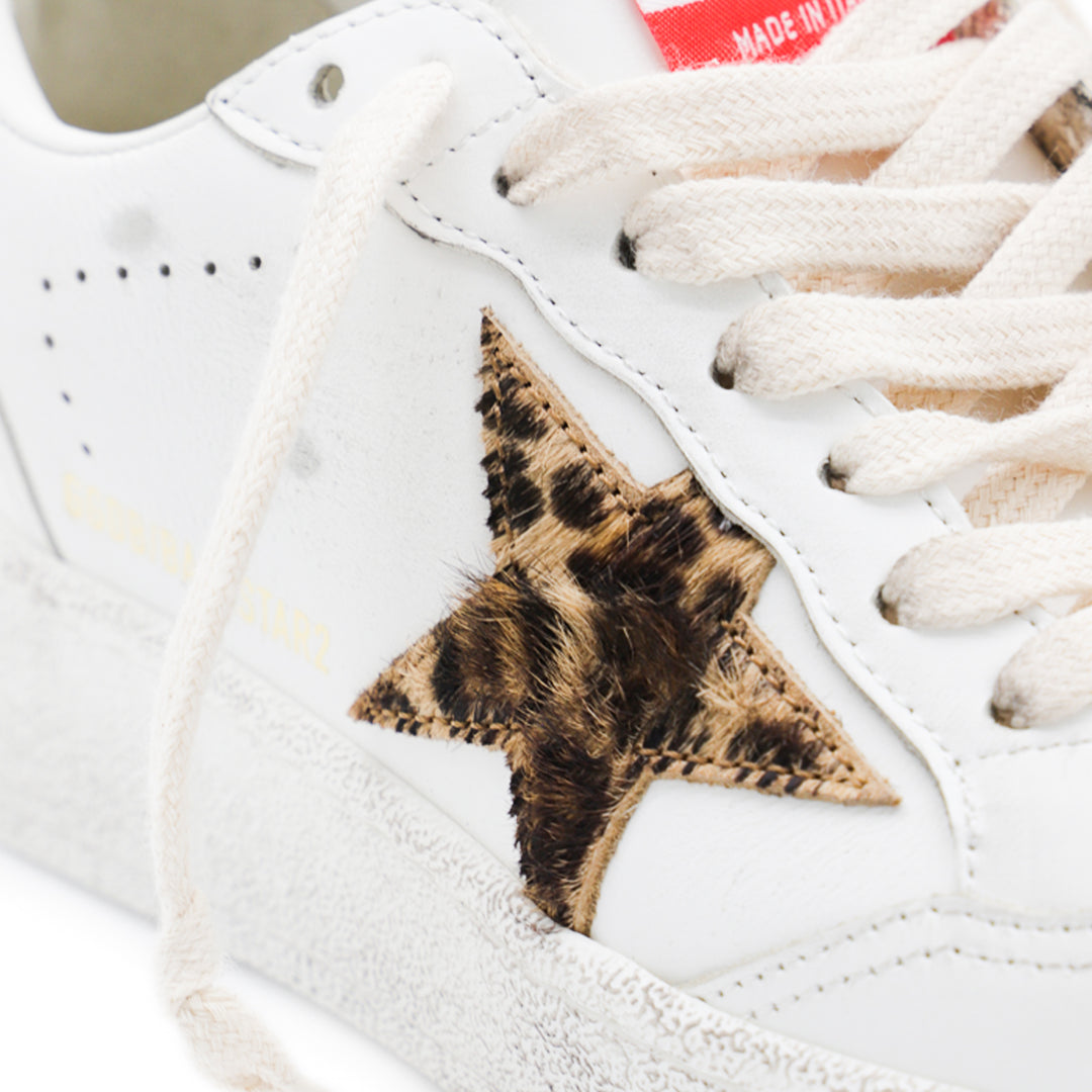 Golden Goose Sneakers - WHITE/BEIGE BROWN/BLACK LEO | ce9c630c5d679457a1d1303e0e2c1ab29f3c5578