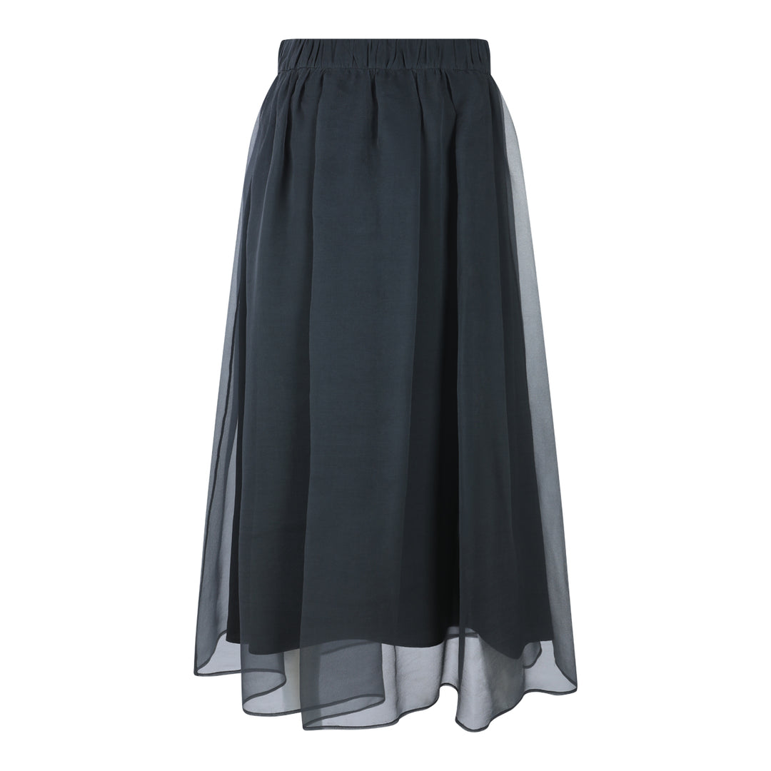 Brunello Cucinelli Skirts - LIGNITE | 7522aa8f3da937260422a8c9e4a89b7cb30a0b76