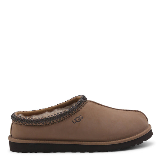 Flat Shoes Dark Chestnut