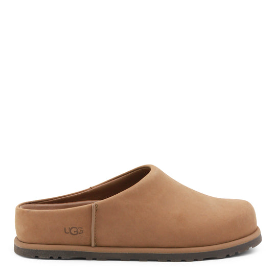 Flat Shoes Dark Chestnut