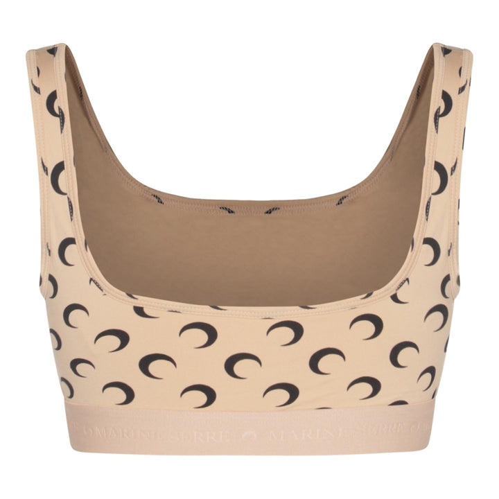 Marine Serre Top - TAN | f20cac2f2b2a9c256ac4c4a70d33f5ec9e26ca4c