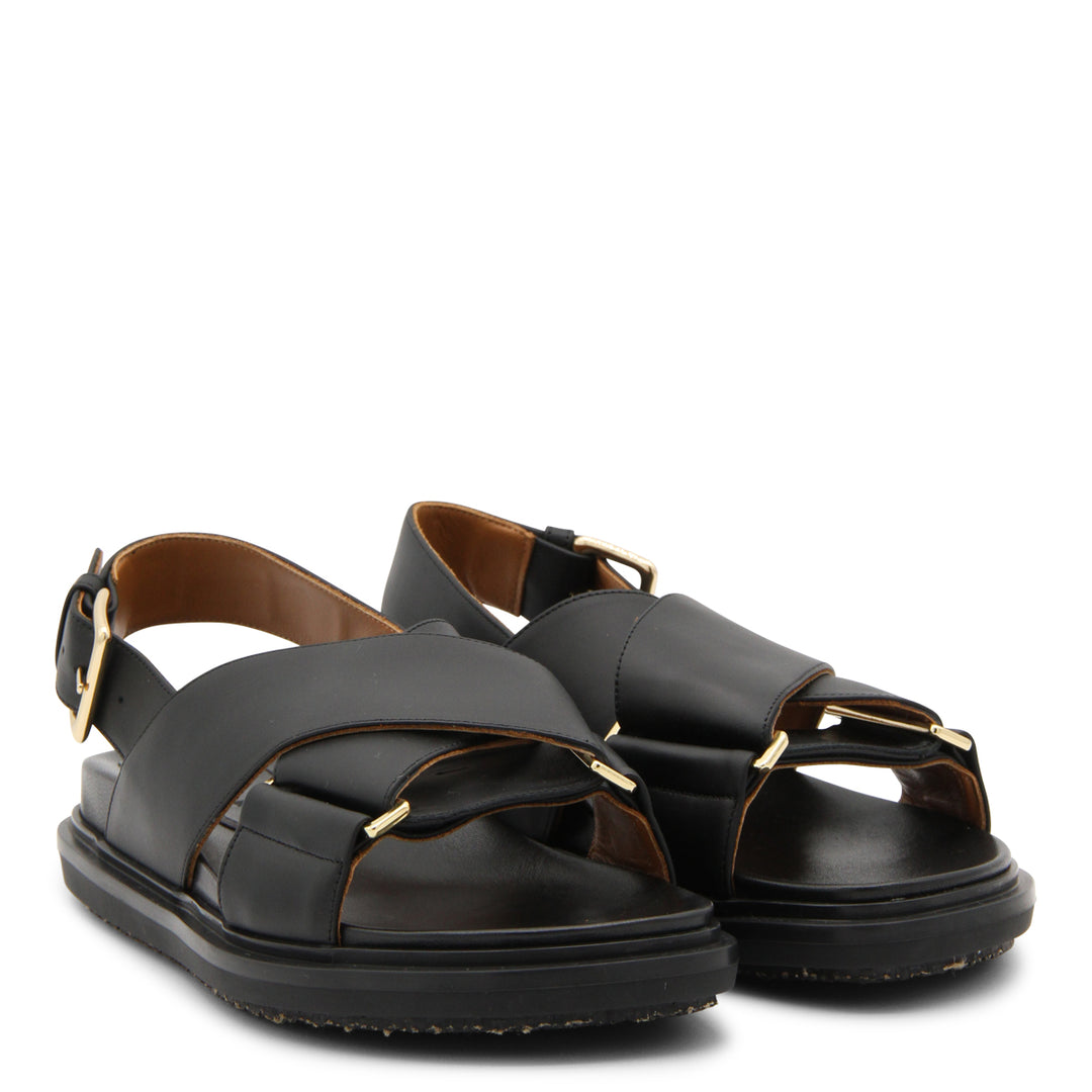 Marni Sandals - BLACK | f18b2cf348be4a1db718fb1261358051e69cb012