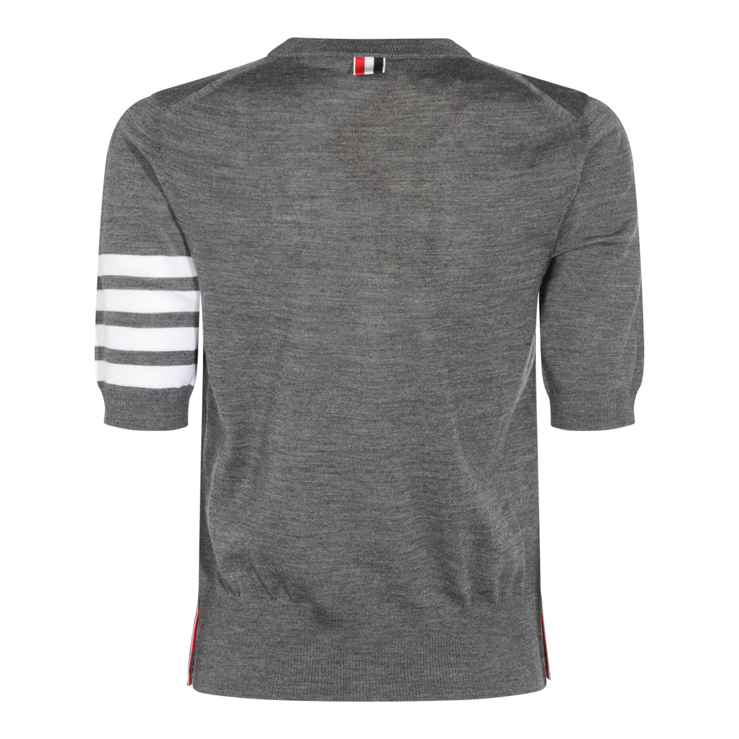 Thom Browne Sweaters - MED GREY | ae0d62121e08ab0a350384e6aaf4dd55df5e6a3e