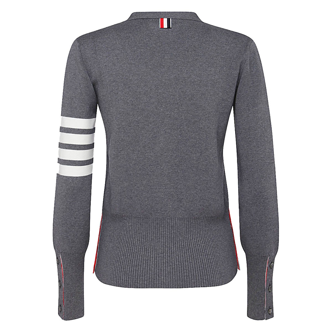 Thom Browne Sweaters - MED GREY | 12e6769f425ef5c6f032f5b19a77f721b8ba932e