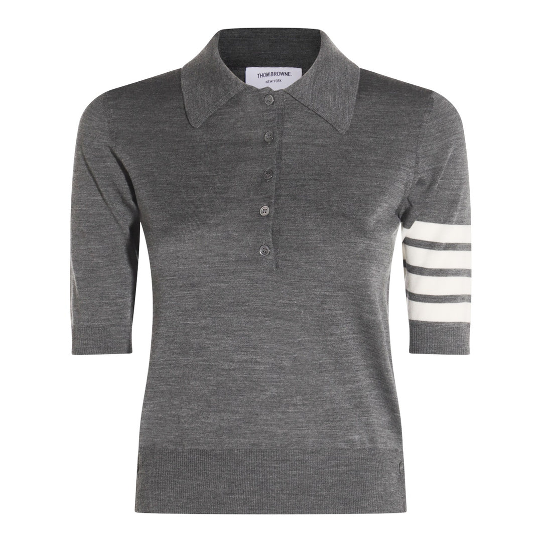 Thom Browne Sweaters - MED GREY | b27b21b8d134a8e9ff9fd8f6d58e98f97d8b8bea