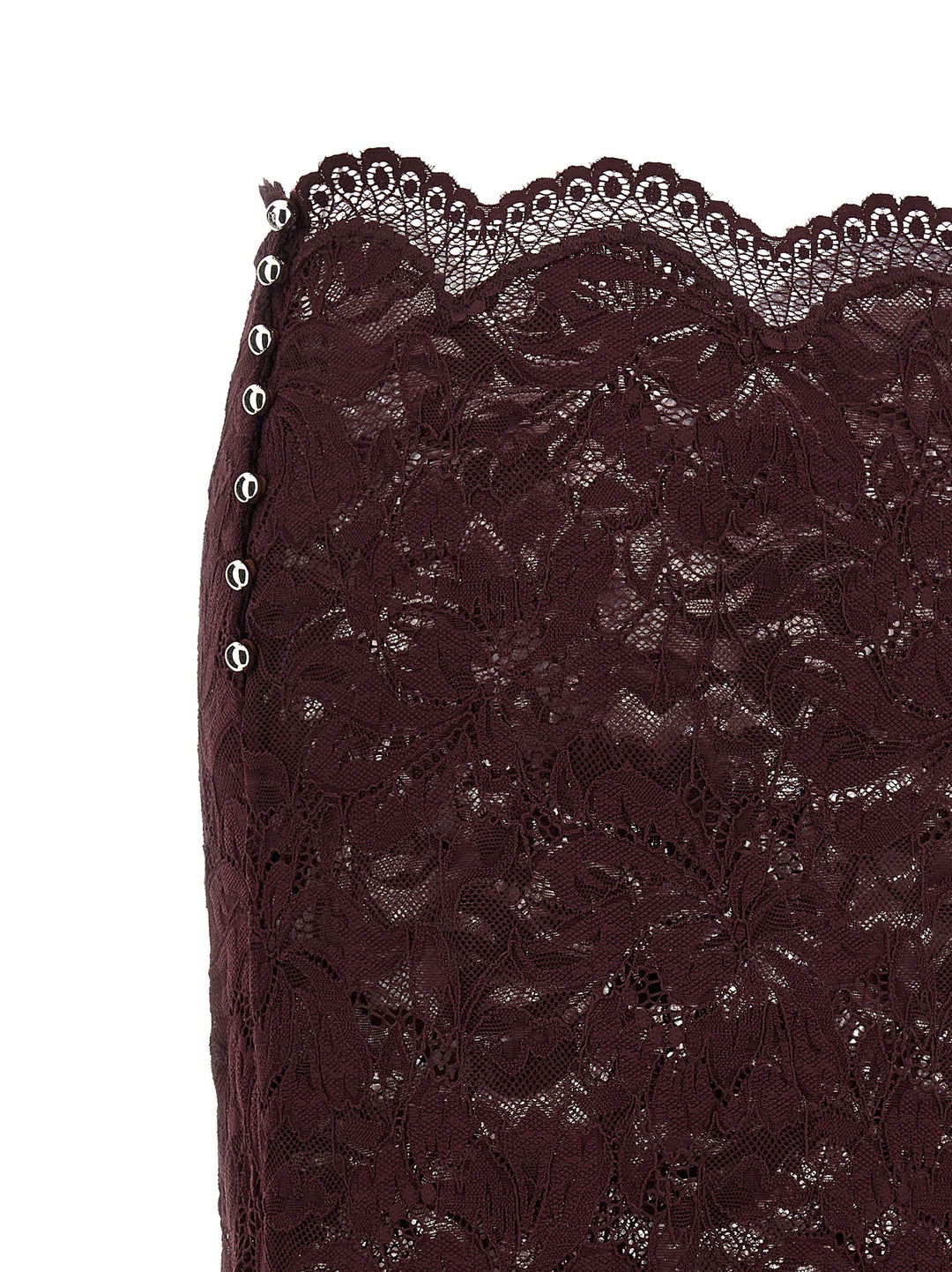 Paco Rabanne Lace Skirt Skirts - Purple | 02faeab901b476ef42470569d64ce153feed334c