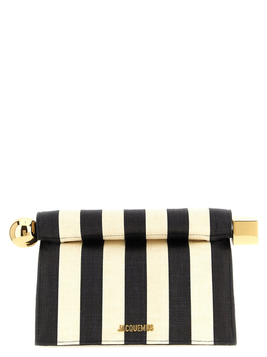 La Pochette Rond Carré Clutch Multicolor