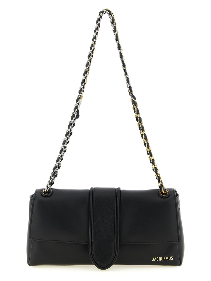 Jacquemus Le Bambino Chaîne Shoulder Bags - Black | cd83f9763fcff26b8a6f316e7fe523190e5e9750