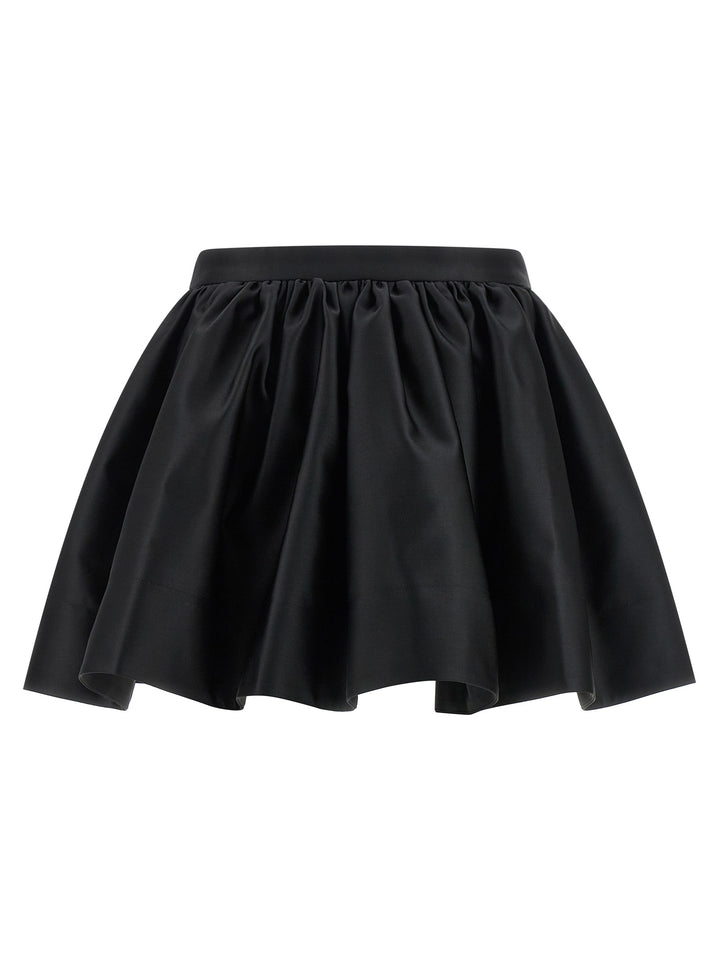 Paco Rabanne Satin Skirt Skirts - Black | 229005db1c1c9284ac2917b14bf176f2ed03c1a0