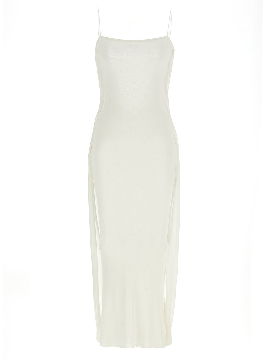 Jacquemus La Robe Maille Plumetis Dresses - White | 7260655c696600097a6524c912540b0e1a00730f