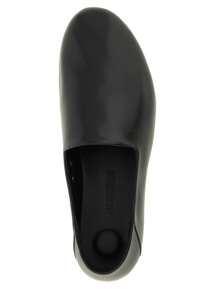 Jacquemus Les Pantoufles Flat shoes - Black | 31b4f4351dee6cf1ba71aff04da2049199abfd32