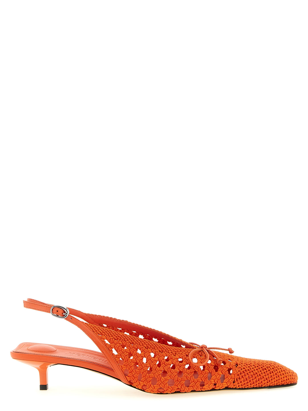 Jacquemus Les Slingbacks Cubisto B Pumps - Orange | c78af00f5de932625ac9da7fd67b3ce2e7599262