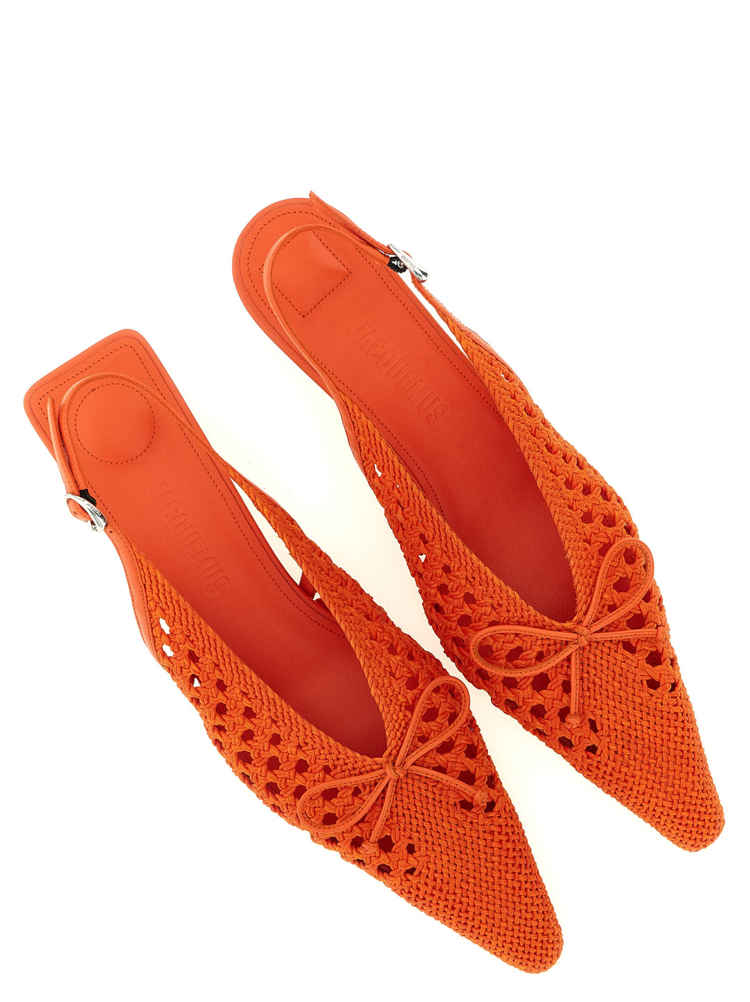 Jacquemus Les Slingbacks Cubisto B Pumps - Orange | d4b275b9bd73a3c4e8e4b349a1dc4fc239a6168e