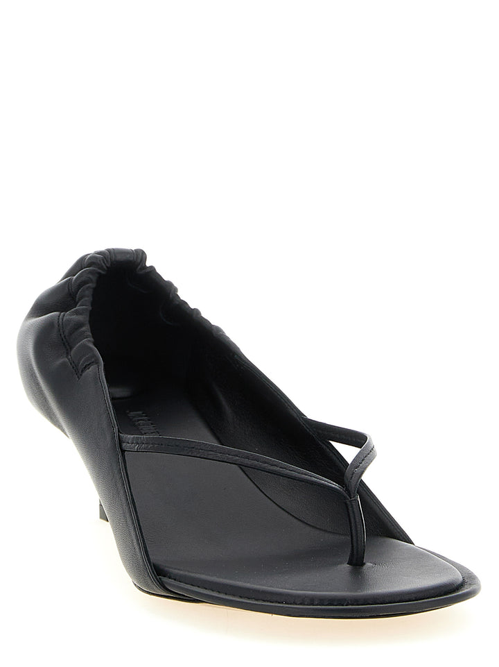 Jacquemus Les Sandales Nu-Pieds B Sandals - Black | ee867f0eb147743470c8a3dfe9513bd7f4c62bcb