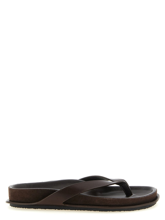 Les Tatanes Sandals Brown