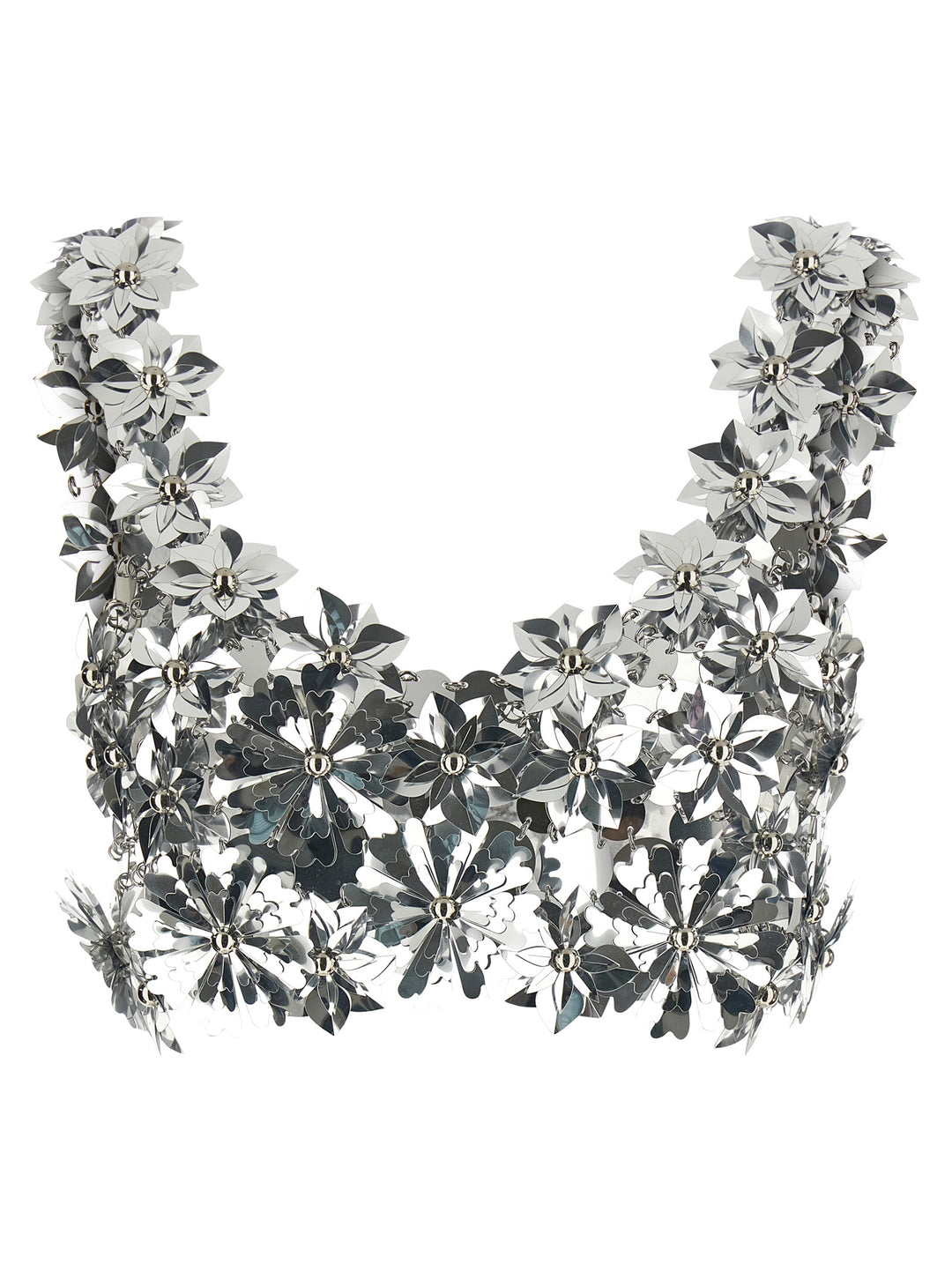 Paco Rabanne Bralette Top Tops - Silver | 2953b44eabe40c096024e193e80266506084e8bc