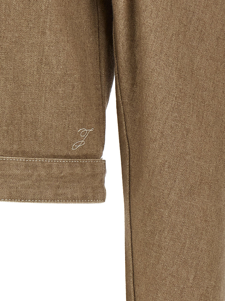 Jacquemus La Veste Ovalo Cargo Puffer Jackets - Beige | e6beeae5f75397b1d5093203c435ca20e94333de