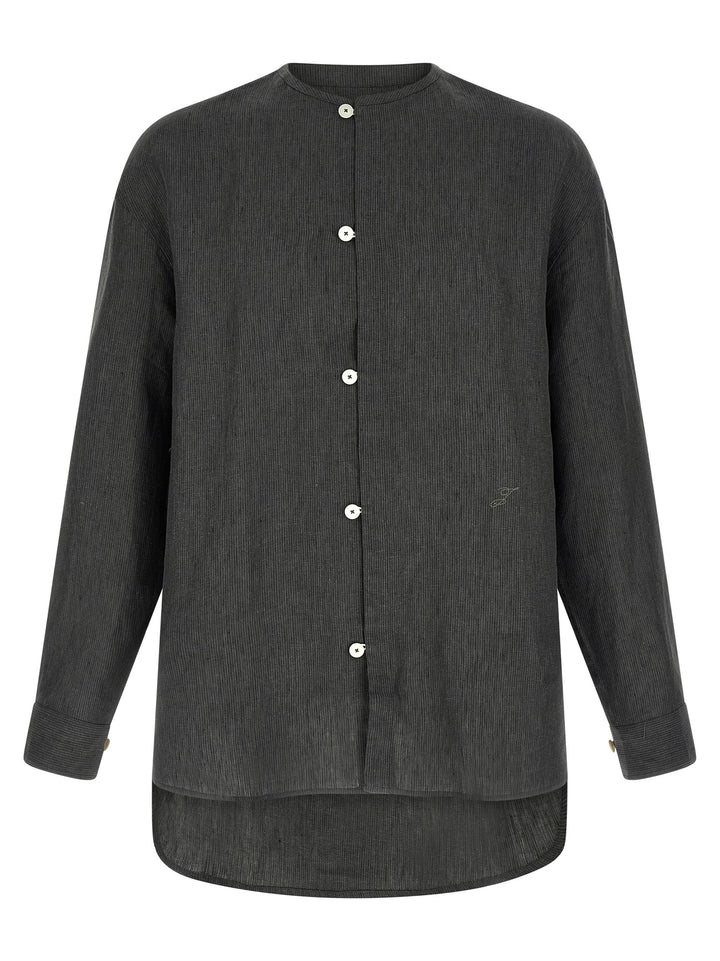 Jacquemus La Chemise Pastro Shirt and Blouse - Gray | 294377744fe075116d04df950be85f285fae7bbb