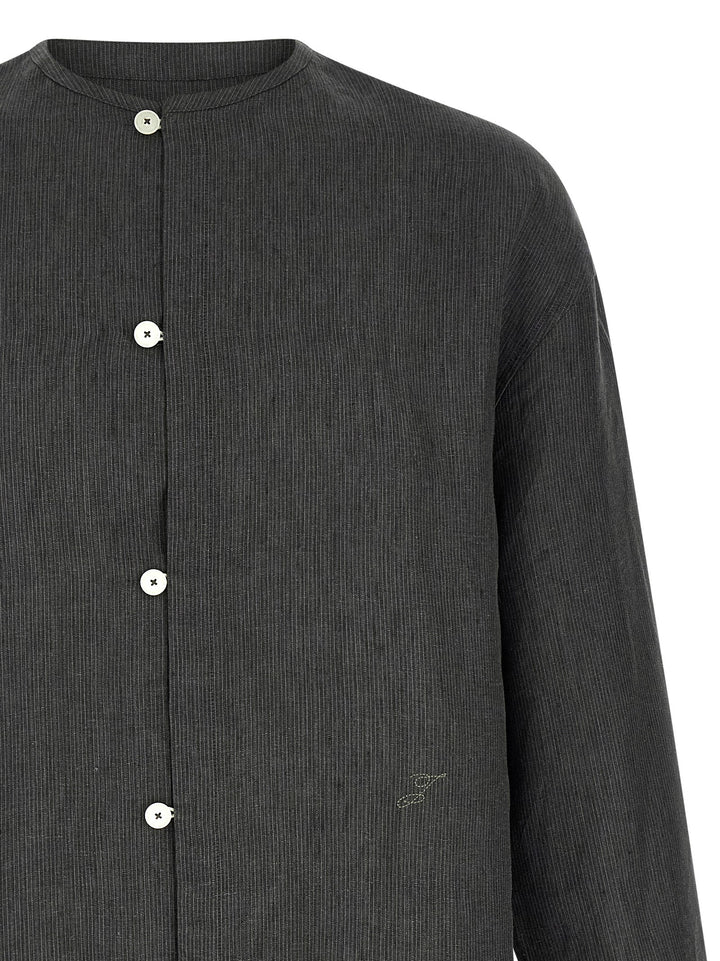 Jacquemus La Chemise Pastro Shirt and Blouse - Gray | 4a5494db7a2b70e6cfcd99af54c5d0f3df31958c
