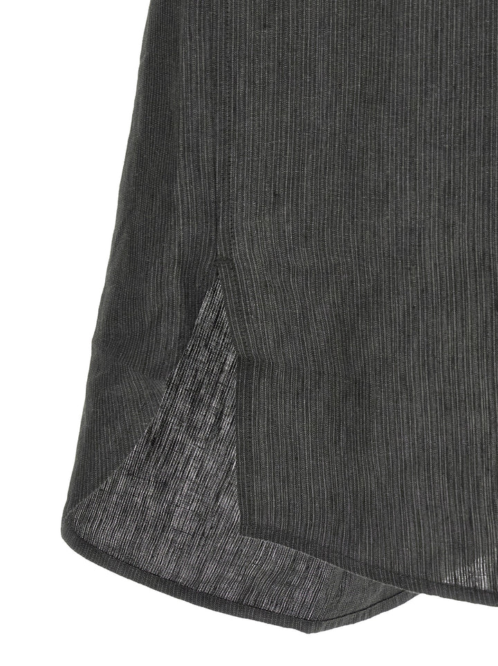 Jacquemus La Chemise Pastro Shirt and Blouse - Gray | 5e84a922e61a385b7a9db3c66825ec2348c82782