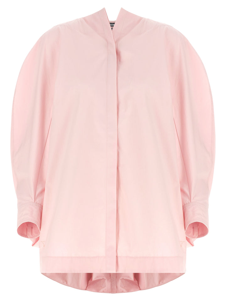 Jacquemus La Chemise Pittore Shirt and Blouse - Pink | cd0b8a541ed21697a062f1decff4b30031b932cb