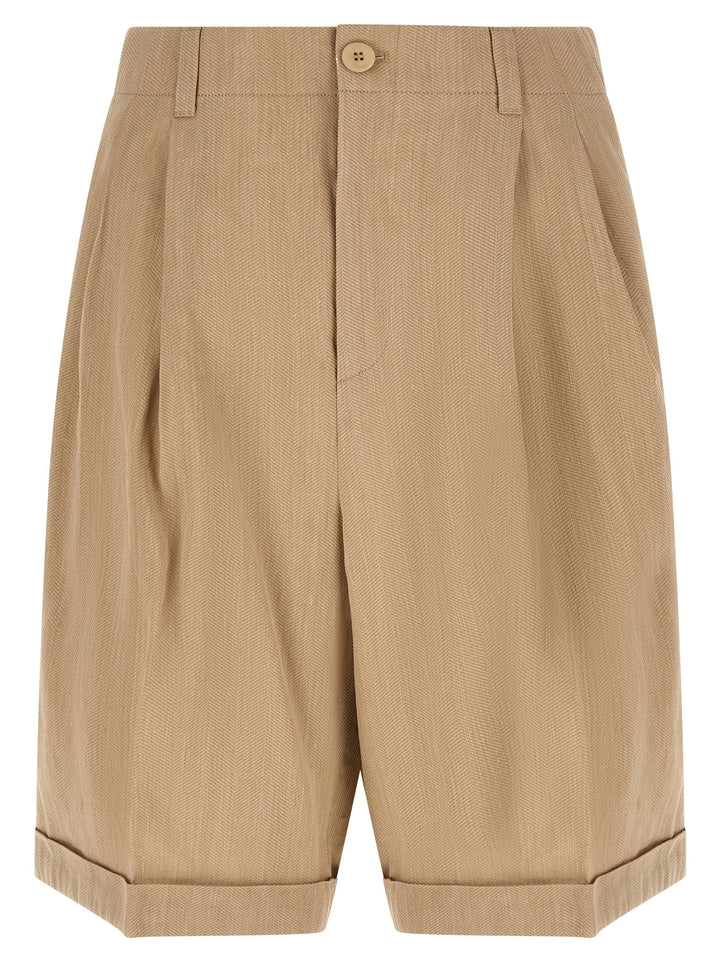 Jacquemus Le Short Pastro Bermuda and Short - Beige | 7f02f09b57b8b2b6f109d794e0edbcd7706055da