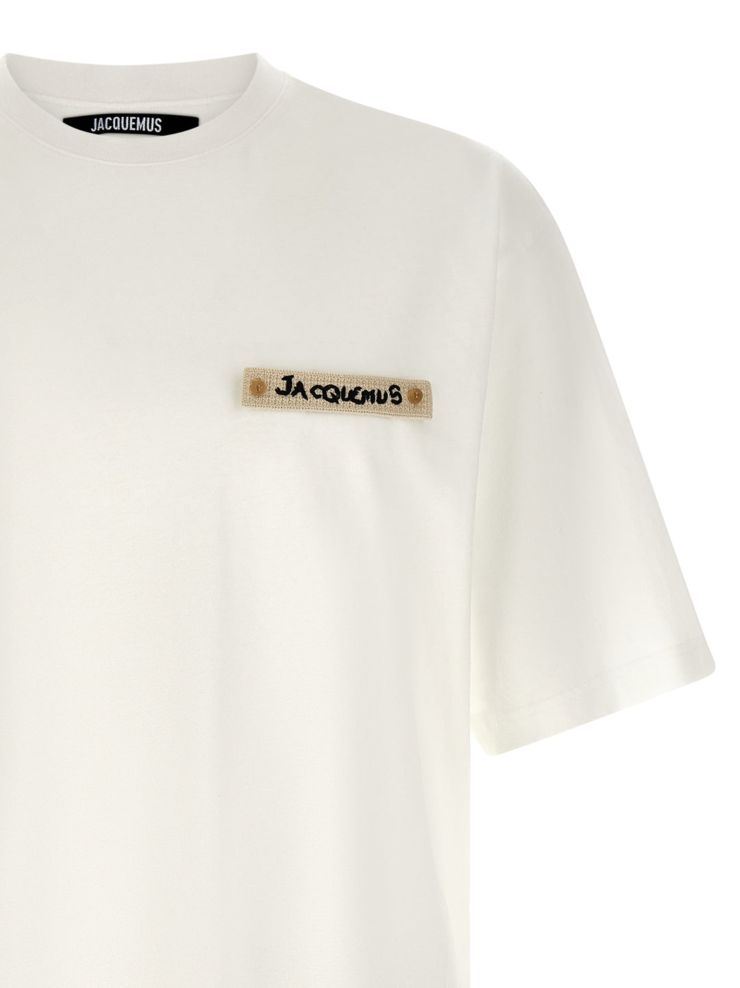 Jacquemus Le  Plage T-shirt - White | 342a0242b8459c94a7bbaac0396f37b77dc6bd14
