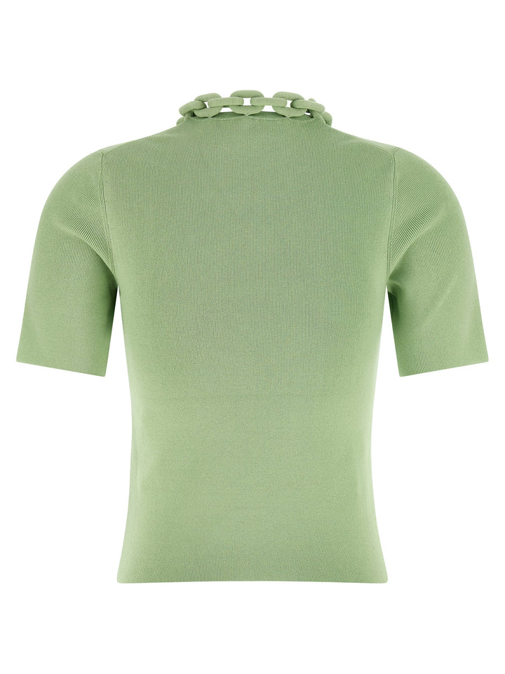 Paco Rabanne Chain T-shirt - Green | ac2364e3a1ed2823f1605de283b455a059058c71