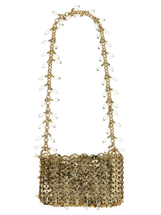 1969 Nano Crystal Shoulder Bags Gold
