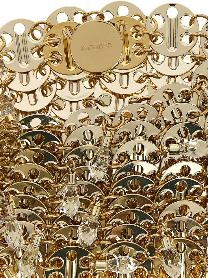 Paco Rabanne 1969 Nano Crystal Shoulder Bags - Gold | 1e510451ec4e216b4d06506d25736221752717aa