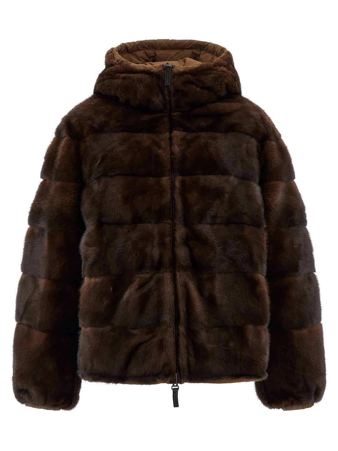 Army Yves Salomon Reversible Fur - Brown | 3c95861caaf5dd57e1188fc4ed7e515dfb53f358