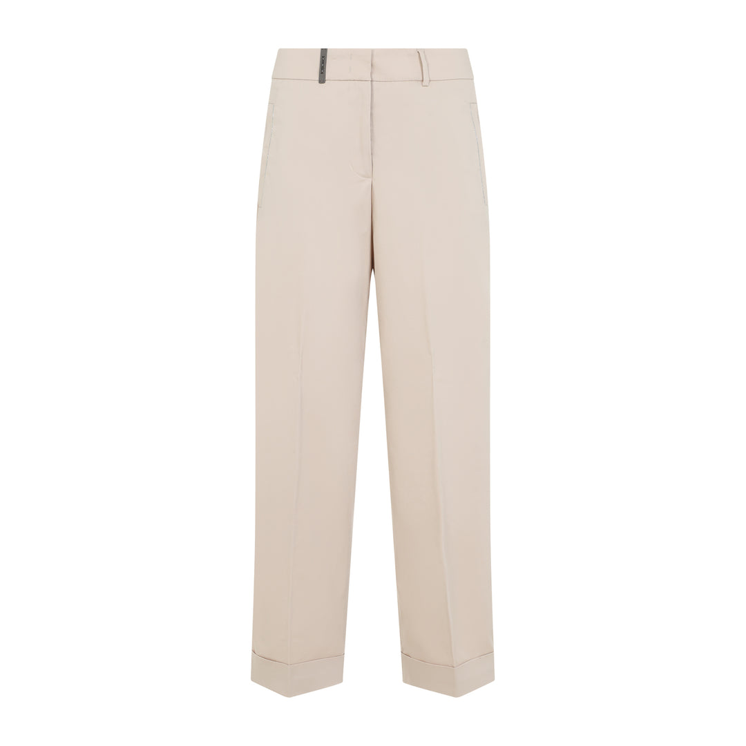 Peserico Cropped - Nude & Neutrals | 56d42cf0f2f3335cb844cb9be63f303d10d05a1c