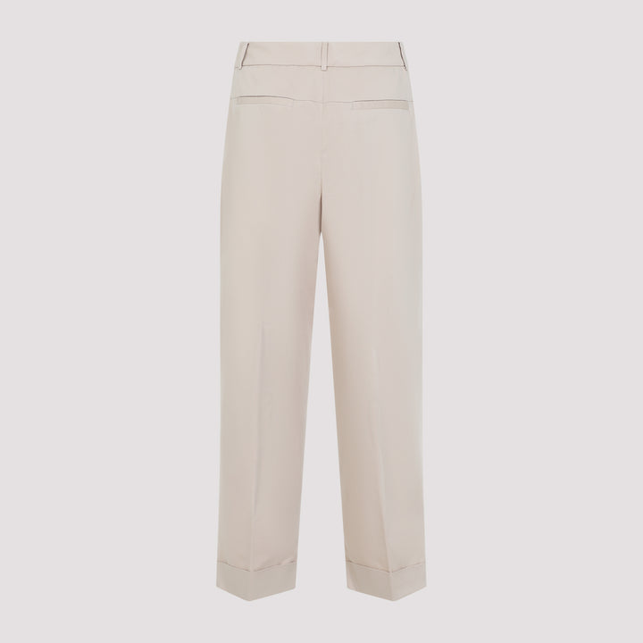 Peserico Cropped - Nude & Neutrals | f1142ef8705b52c01480f08b20bc5b3b33fc7eb0