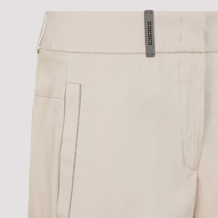 Peserico Cropped - Nude & Neutrals | e2ba3ac003a38c0d8f083409b83e578d00a62f4f
